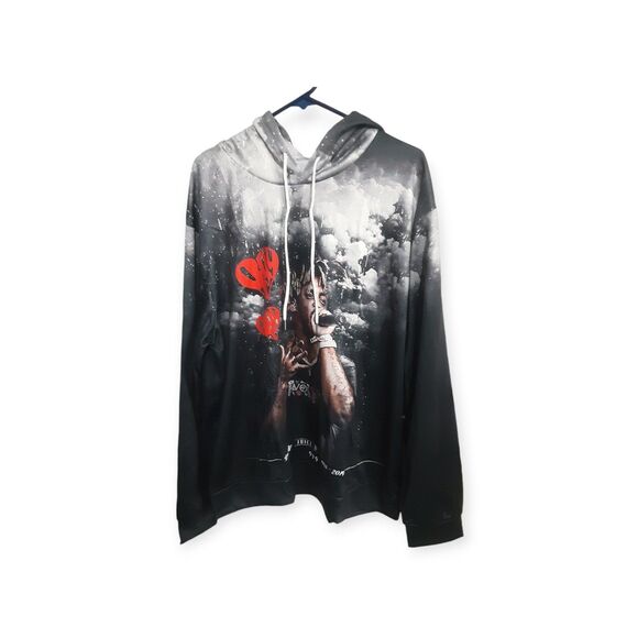 Juice Wrld Rapper Singer Hoodie Sweatshirt Large - Picture 1 of 7